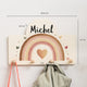 Personalisierte Messlatte + Garderobe 