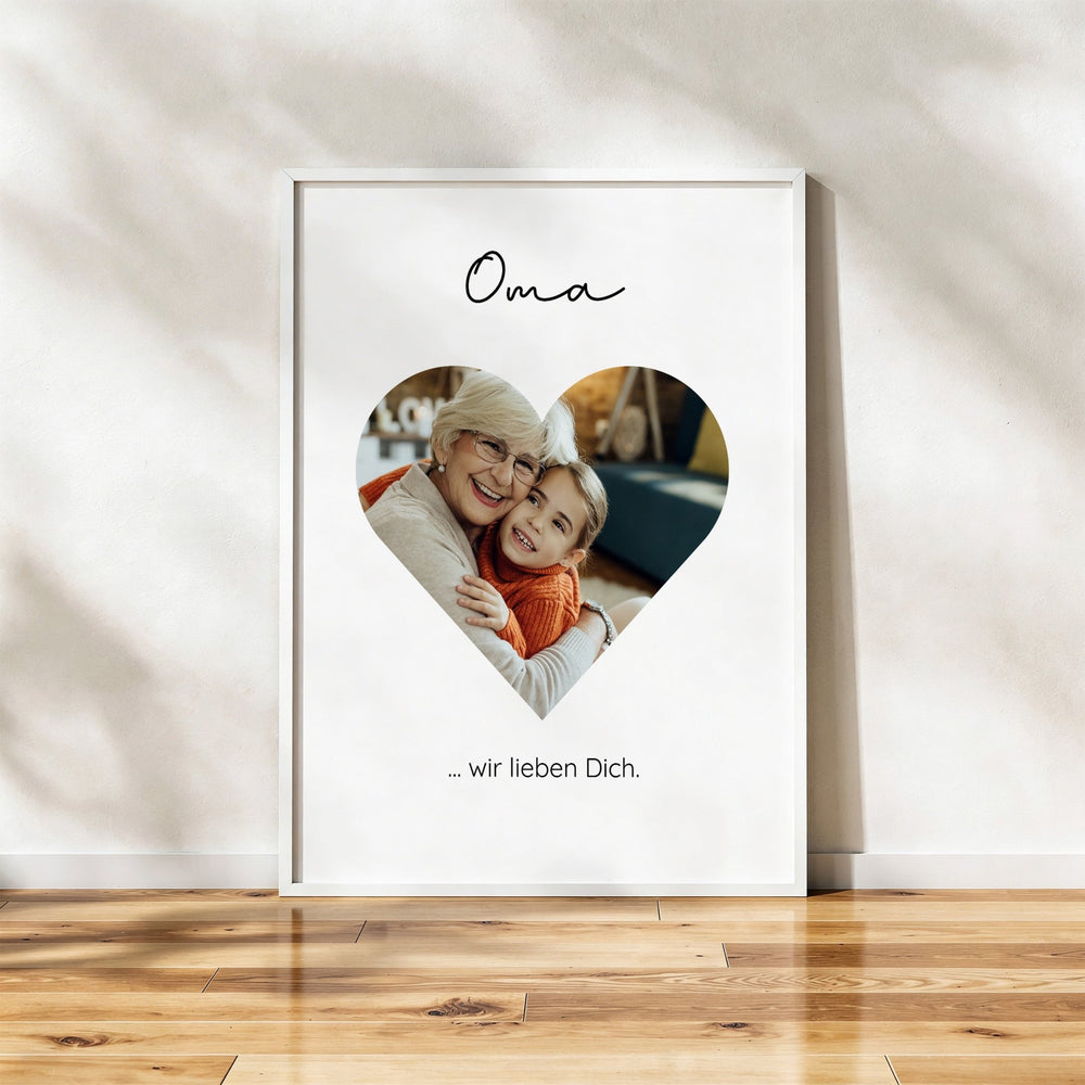 Personalisiertes Fotoposter 