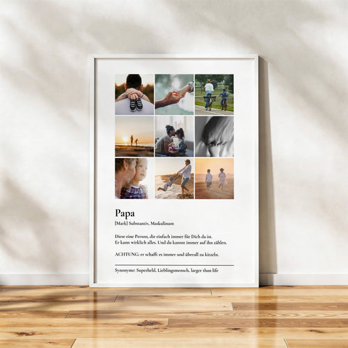 Personalisiertes Fotoposter 