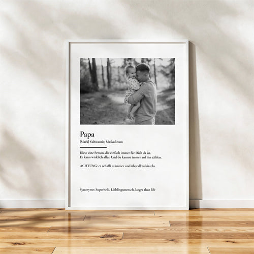 Personalisiertes Fotoposter 