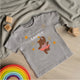 Personalisiertes Kinder T-Shirt mit Namen – Katzen Ballerina Prinzessin - Muckelmeister