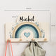 Personalisierte Messlatte + Garderobe 