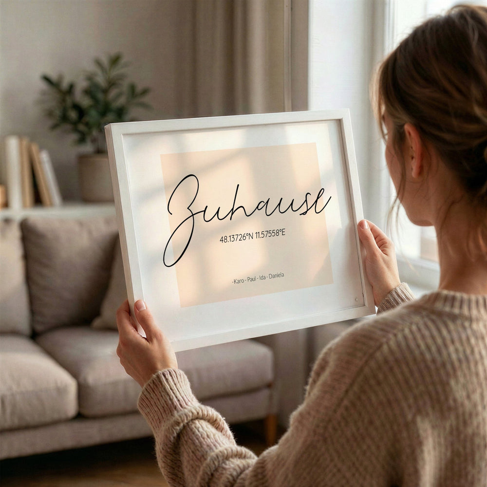 Personalisiertes Poster 