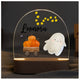 LED Nachtlicht personalisiert - Halloween Geist - Muckelmeister