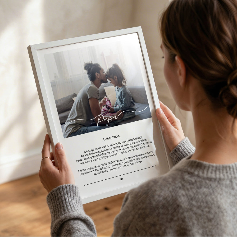 Personalisiertes Fotoposter 