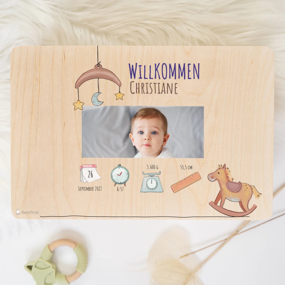 Erinnerungsbox Baby Daten - Muckelmeister