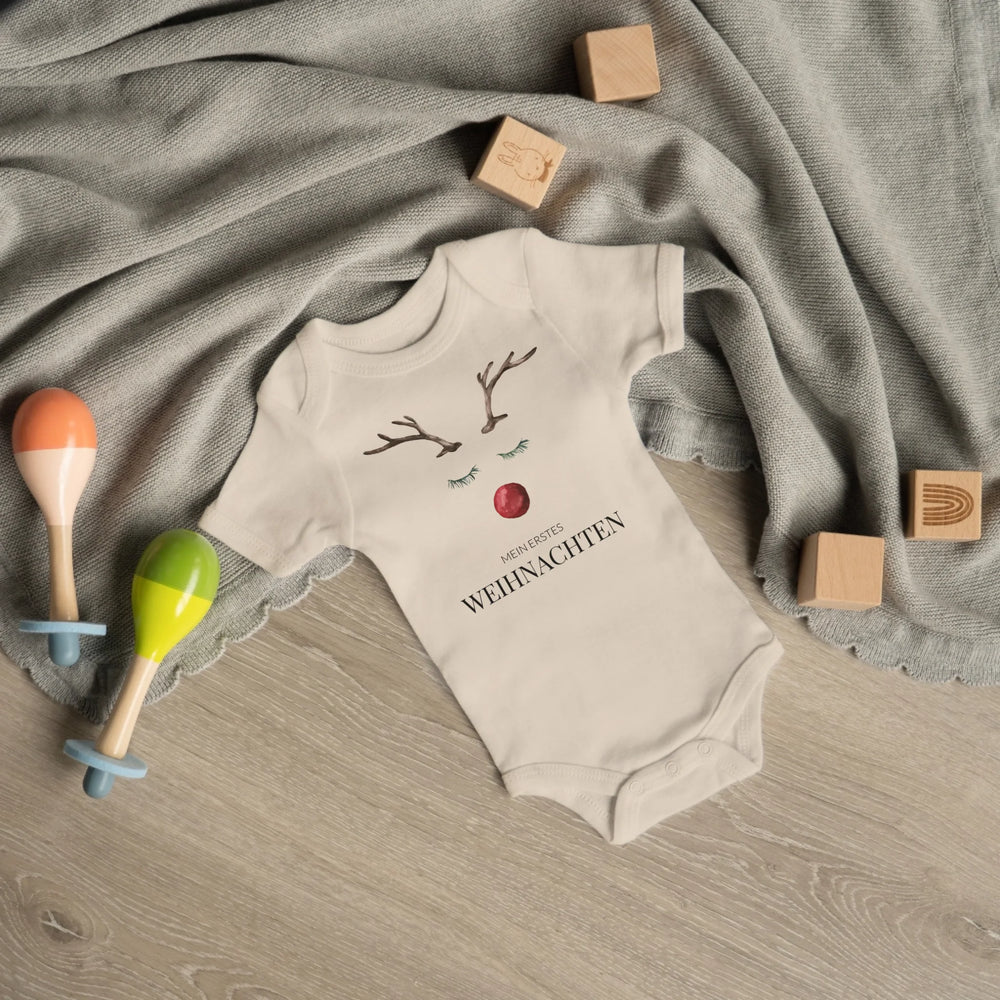 Klassischer Babystrampler kurzärmlig - 