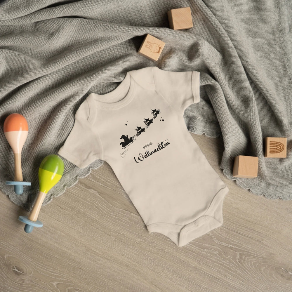 Klassischer Babystrampler kurzärmlig - 