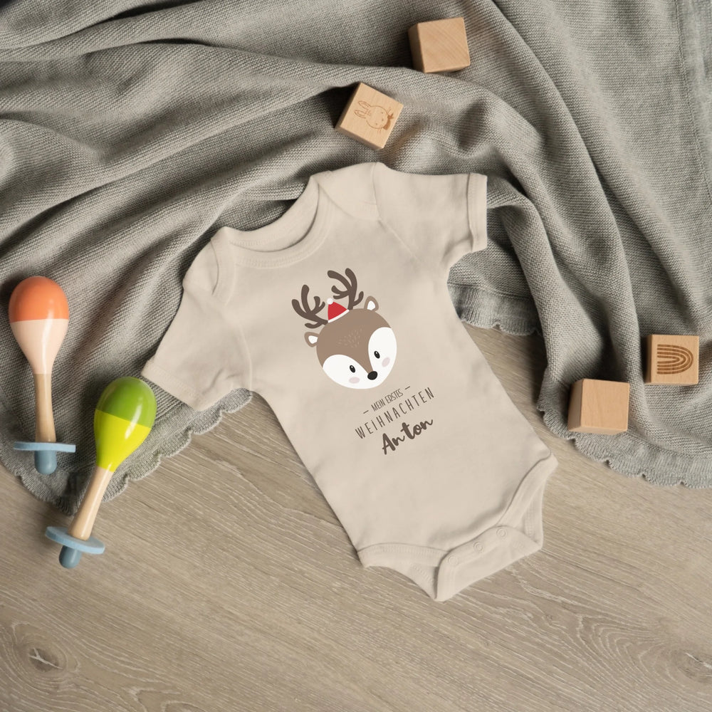 Klassischer Babystrampler kurzärmlig - 