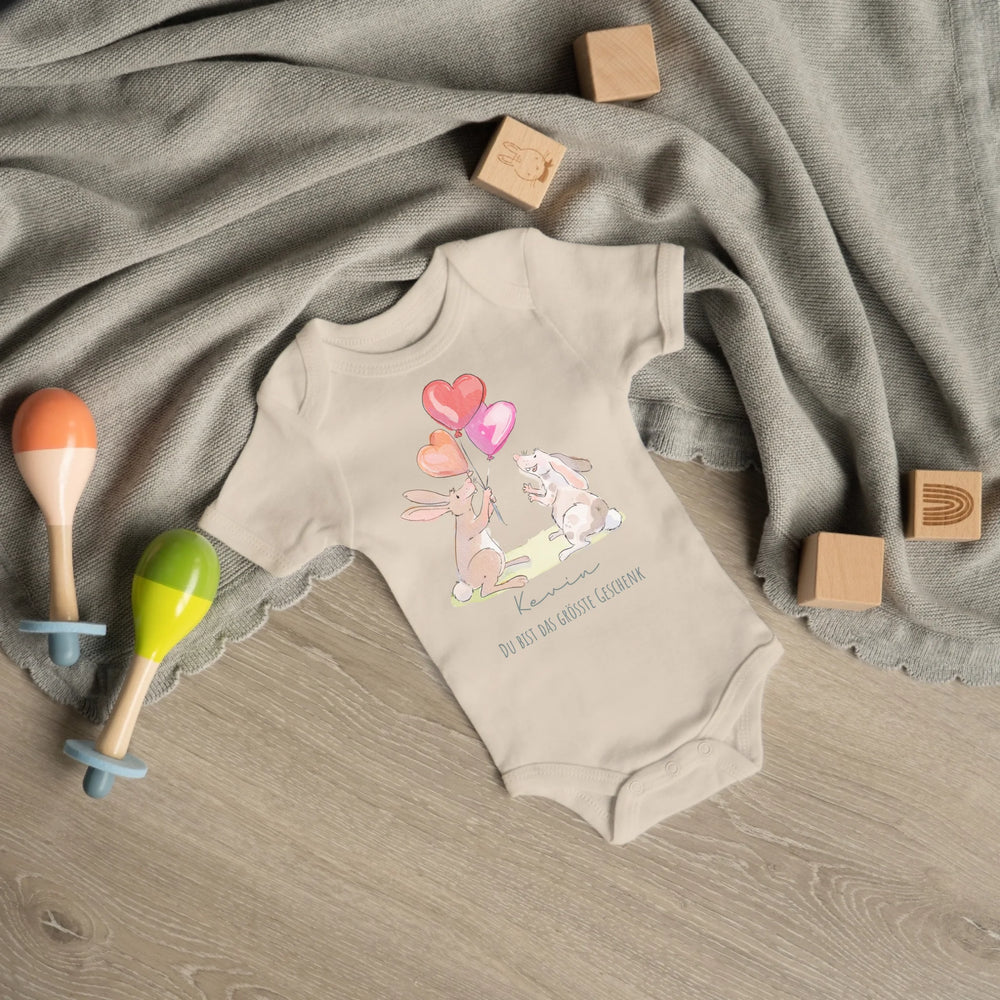 Klassischer Babystrampler kurzärmlig - 