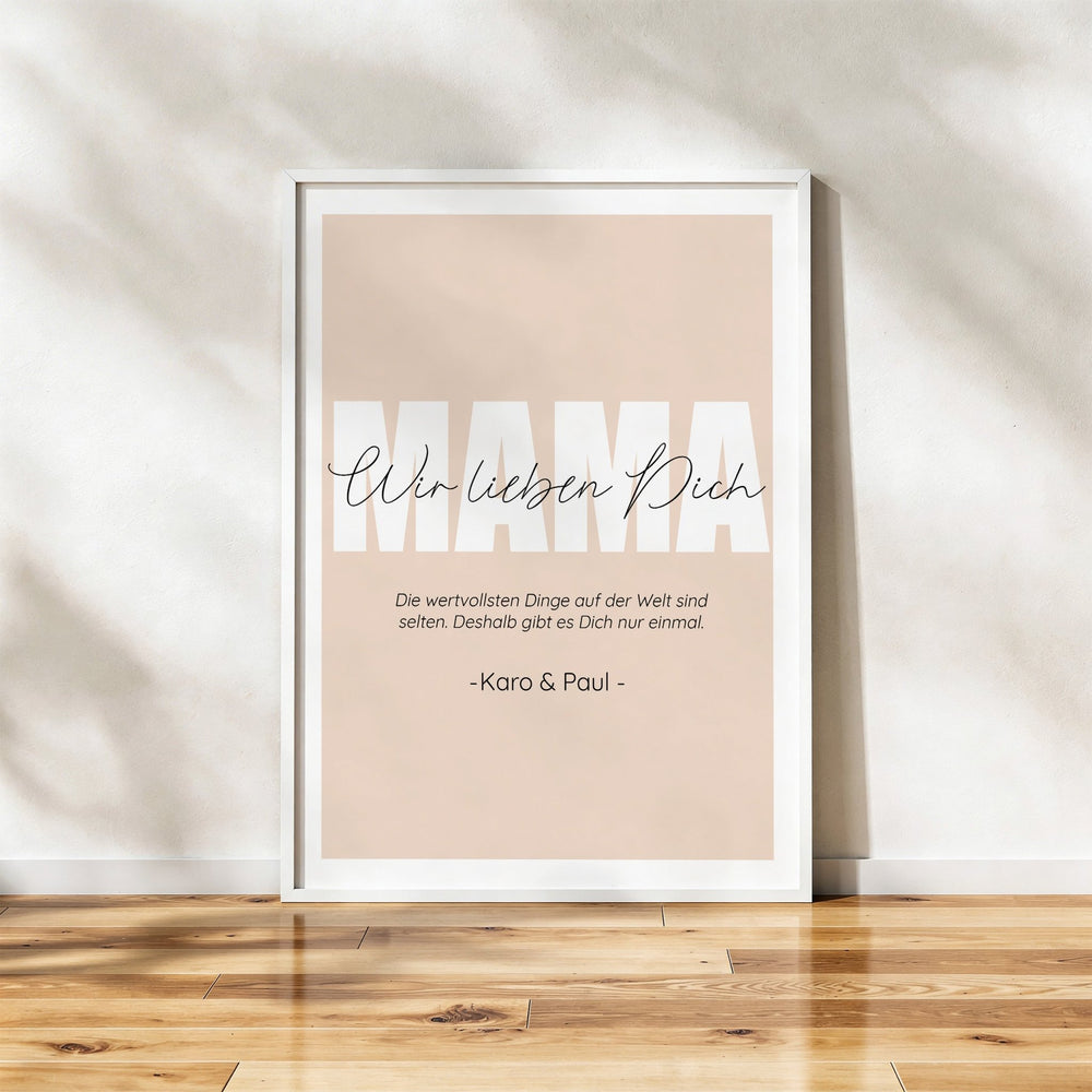 Personalisiertes Poster 