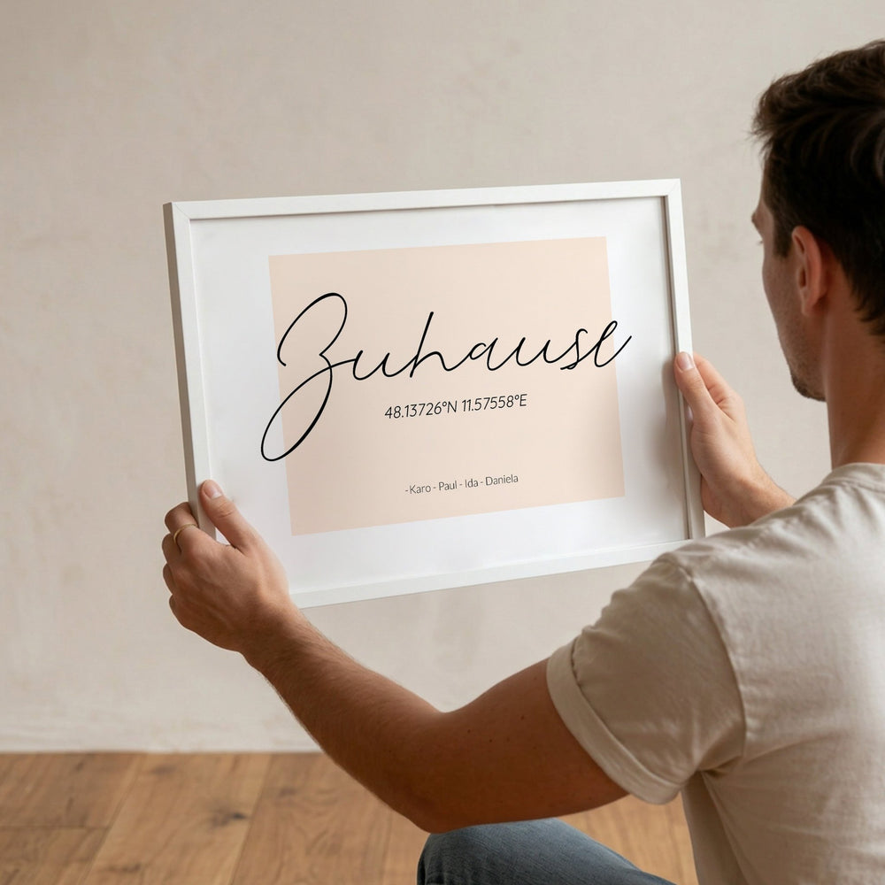 Personalisiertes Poster 