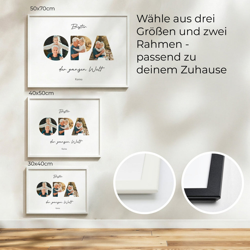 Personalisiertes Fotoposter 