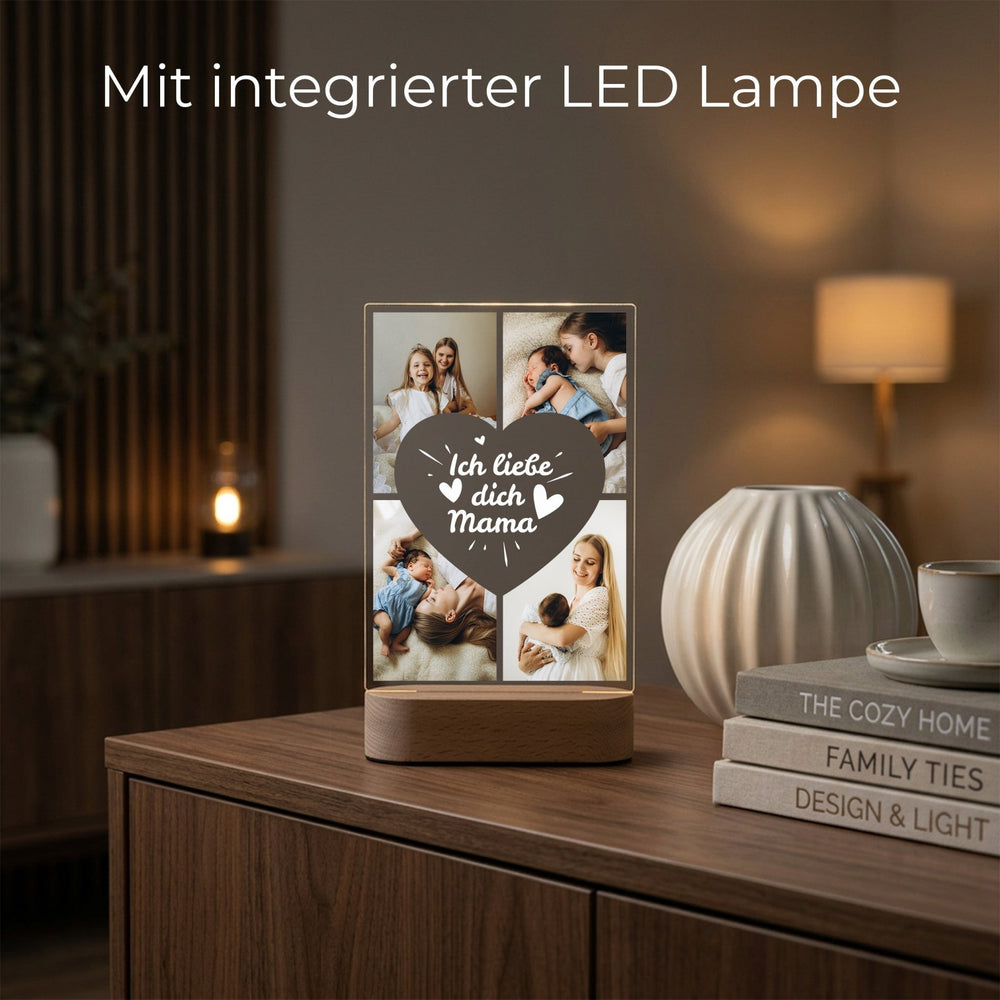 Personalisiertes Foto Acryl-Licht 