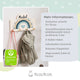 Personalisierte Messlatte + Garderobe 