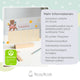Personalisierter Stundenplan aus Acryl mit Namen – Katzen Ballerina Prinzessin - Muckelmeister