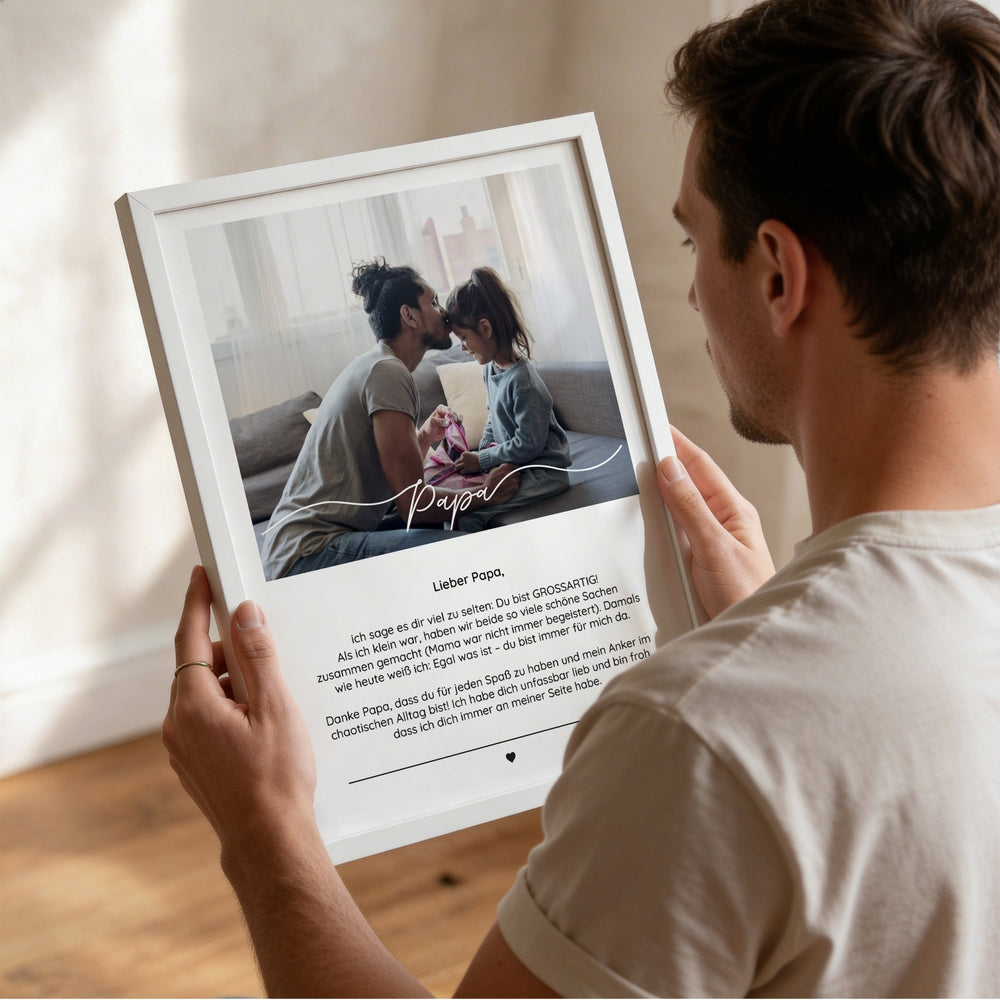 Personalisiertes Fotoposter 