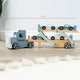 Autotransporter Spielzeug Holz mit Personalisierung - Muckelmeister