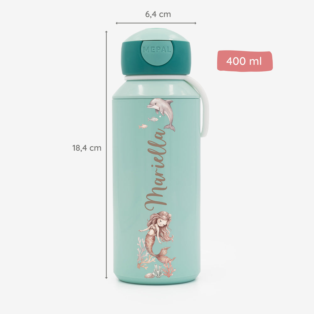 Mepal Trinkflasche Personalisiert - Meerjungfrau - Muckelmeister