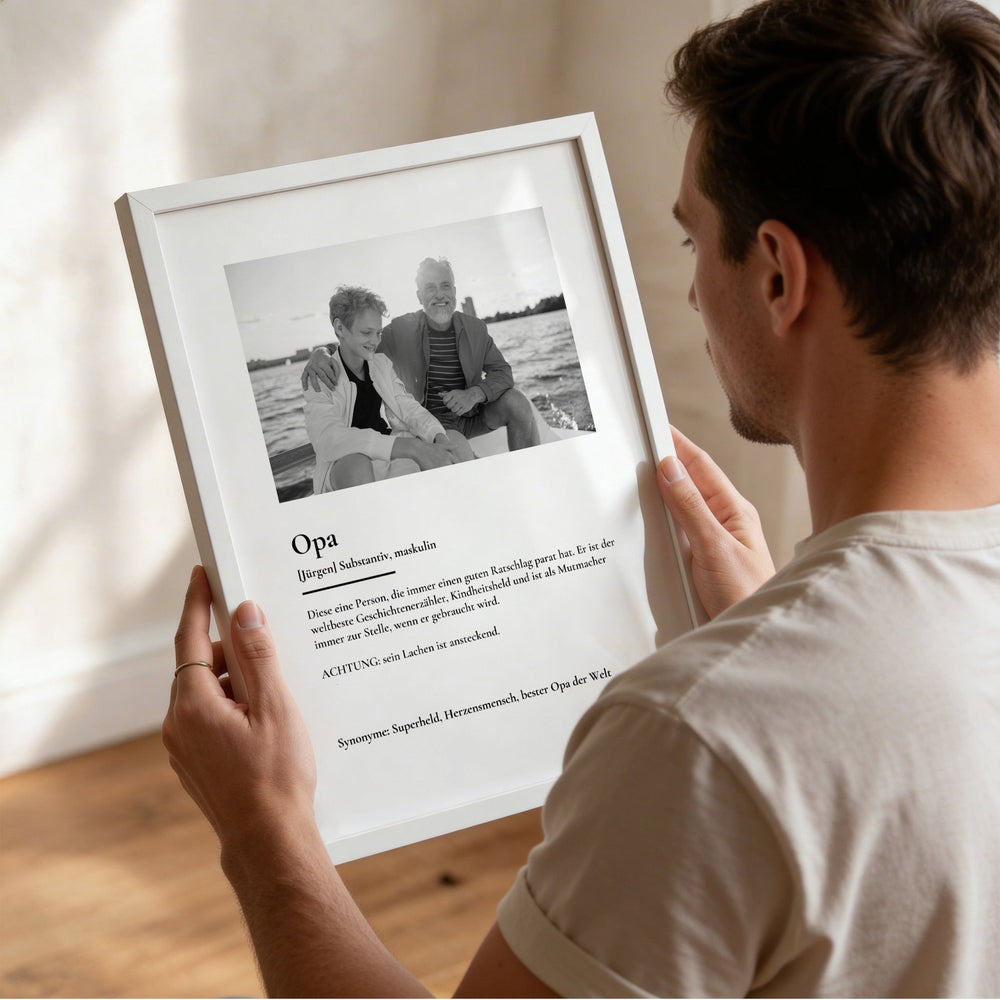Personalisiertes Fotoposter 