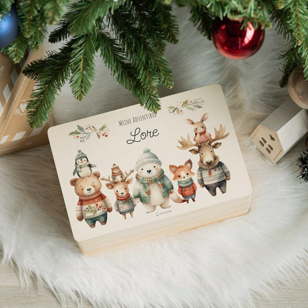 Adventskiste personalisiert - 