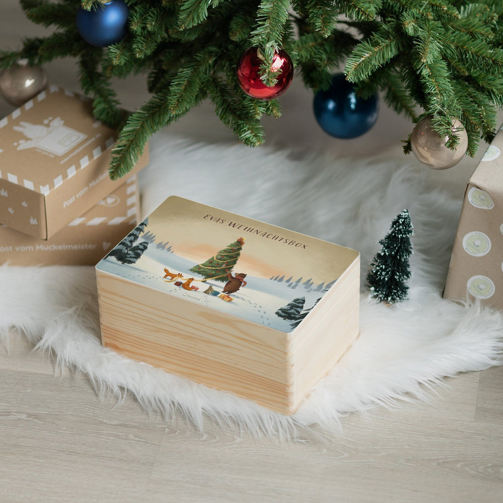 Weihnachtskiste personalisiert - 