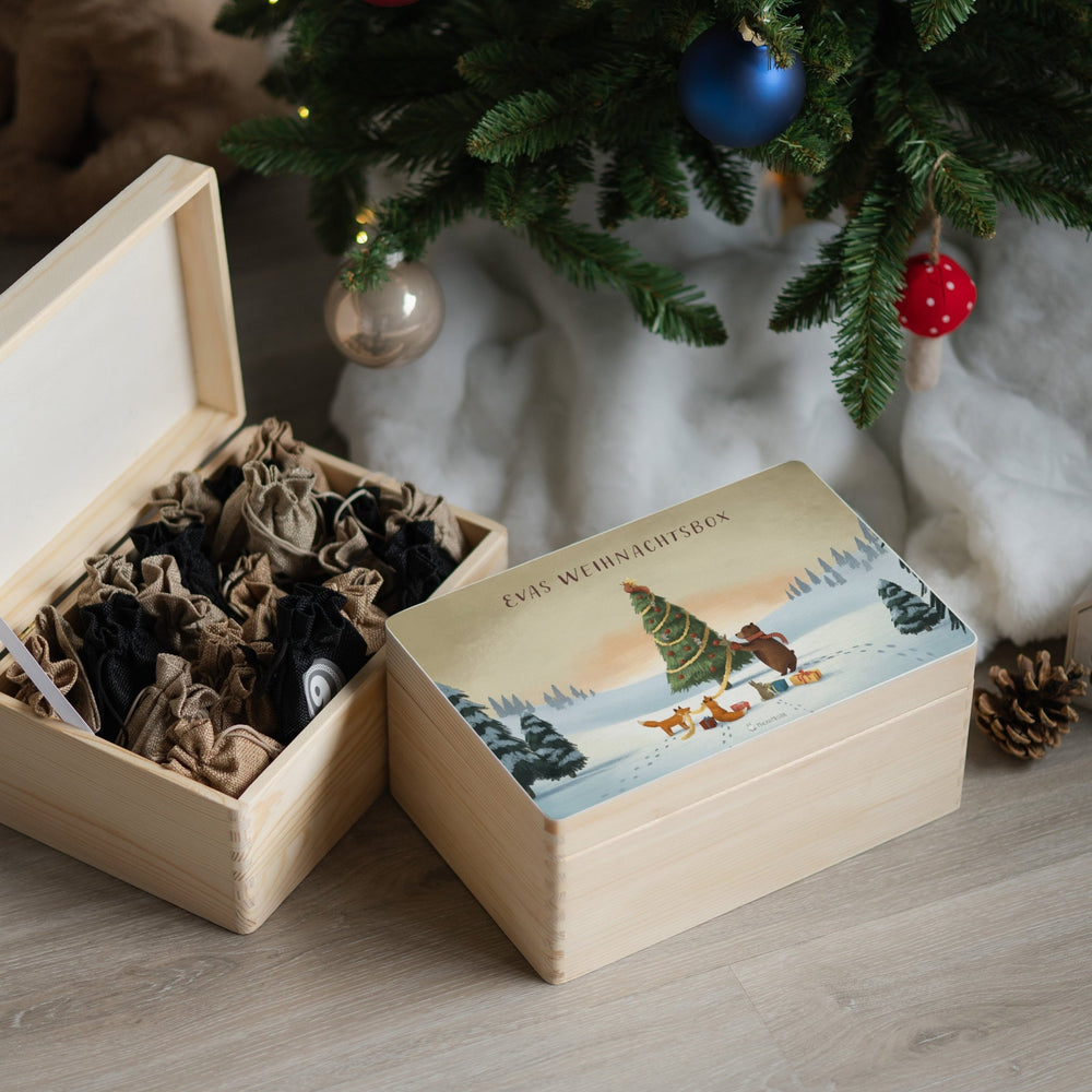 Weihnachtskiste personalisiert - 