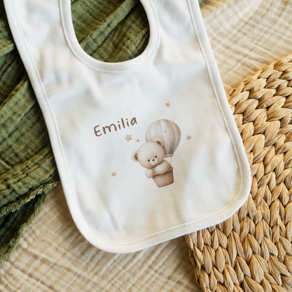 Personalisiertes Lätzchen - Bär Ballon - Muckelmeister