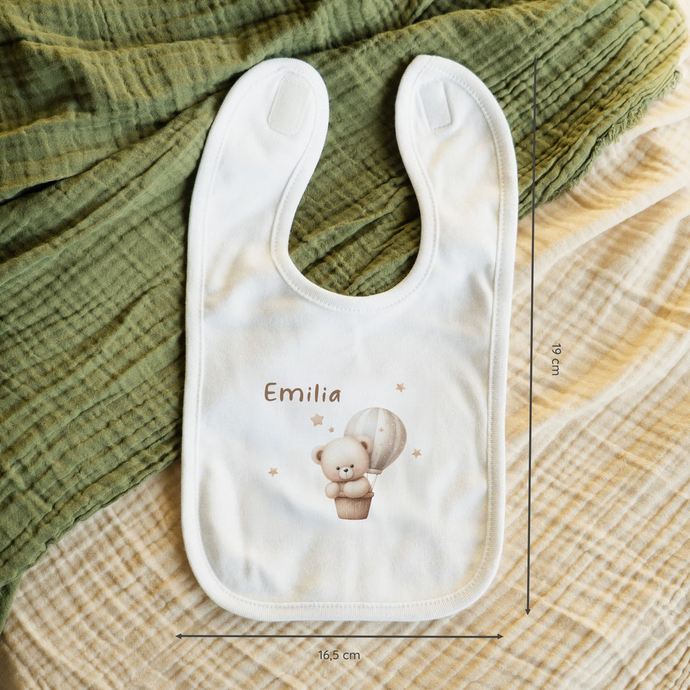 Personalisiertes Lätzchen - Bär Ballon - Muckelmeister