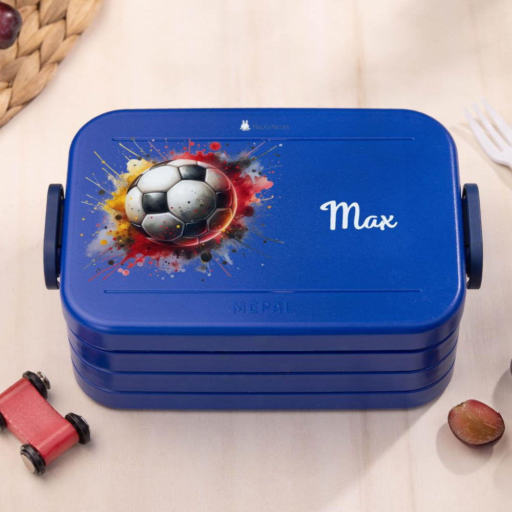 Mepal Brotdose Personalisiert - Take a Break - Fußball - Muckelmeister