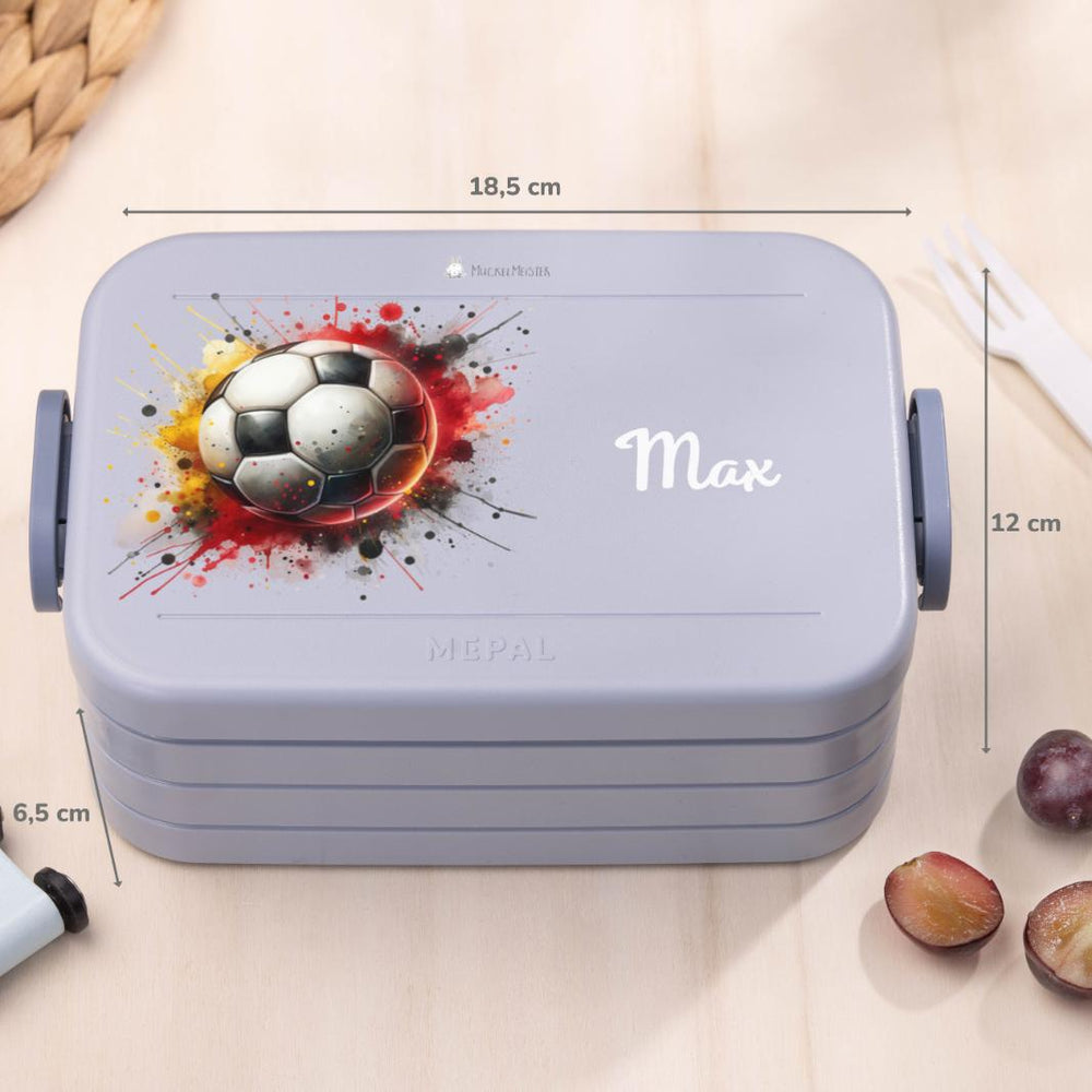 Mepal Brotdose Personalisiert - Take a Break - Fußball - Muckelmeister