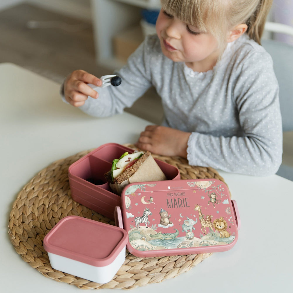 Mepal Brotdose Personalisiert - Take a Break - Zoo - Muckelmeister