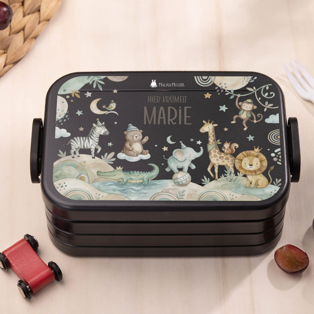 Mepal Brotdose Personalisiert - Take a Break - Zoo - Muckelmeister