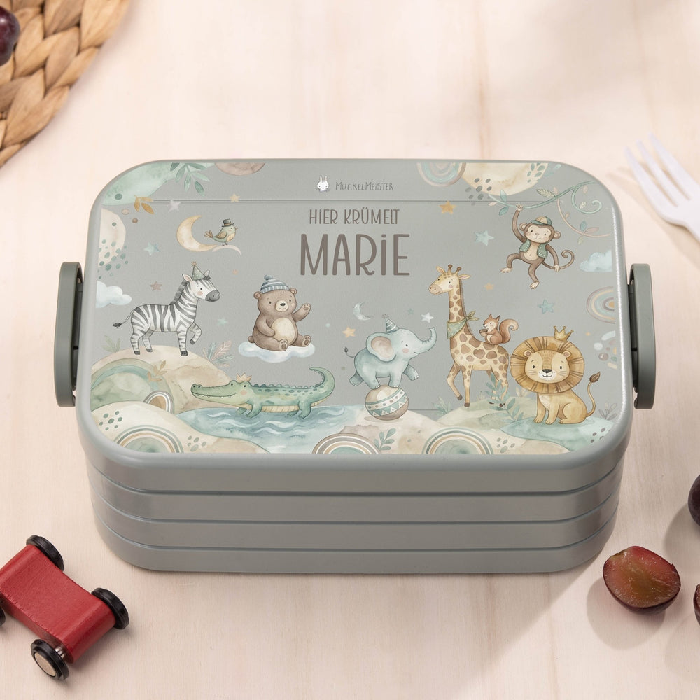 Mepal Brotdose Personalisiert - Take a Break - Zoo - Muckelmeister