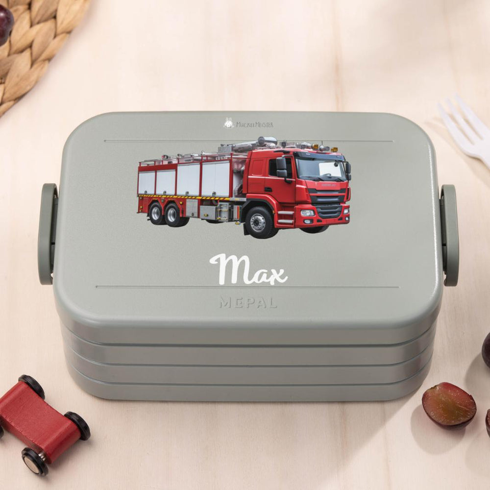 Mepal Brotdose Personalisiert - Take a Break - Feuerwehr - Muckelmeister