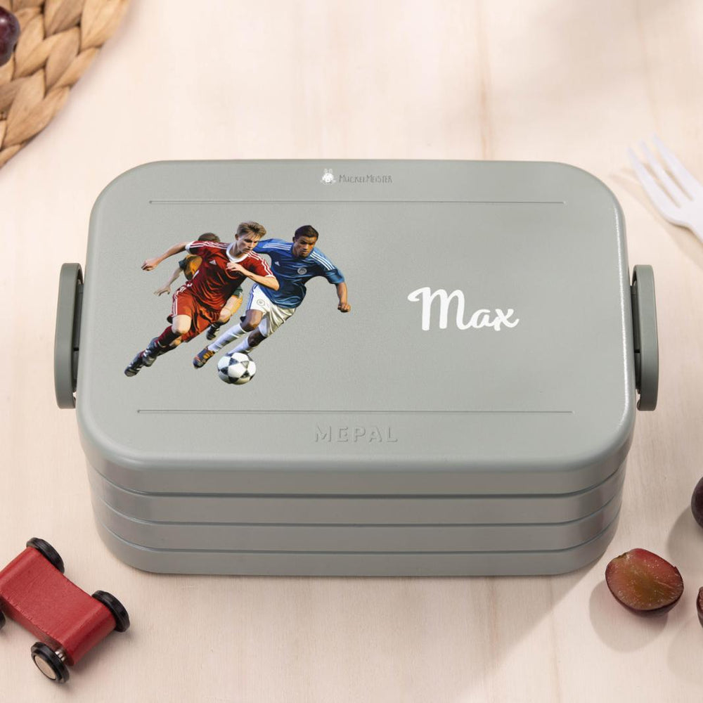 Mepal Brotdose Personalisiert - Take a Break - Fußballer - Muckelmeister