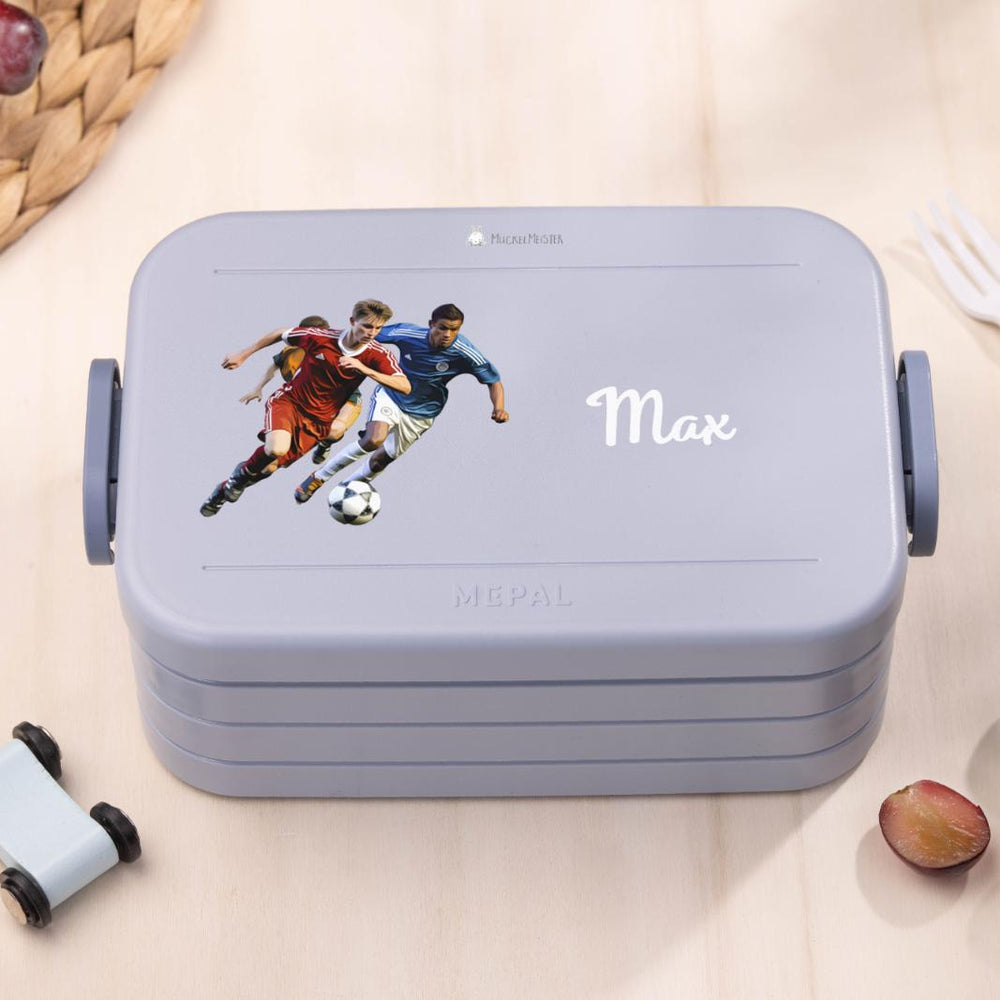 Mepal Brotdose Personalisiert - Take a Break - Fußballer - Muckelmeister