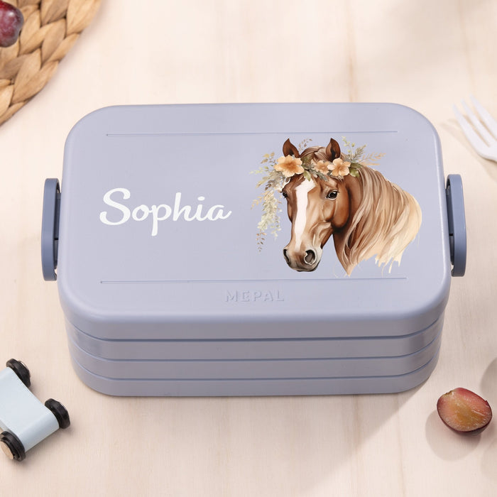 Mepal Brotdose Personalisiert - Take a Break - Pferd 