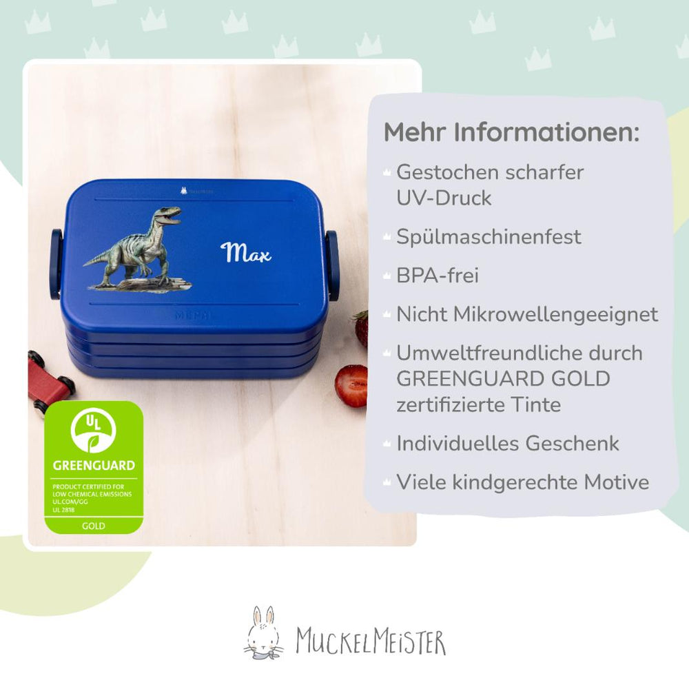 Mepal Brotdose Personalisiert - Take a Break - Dino - Muckelmeister