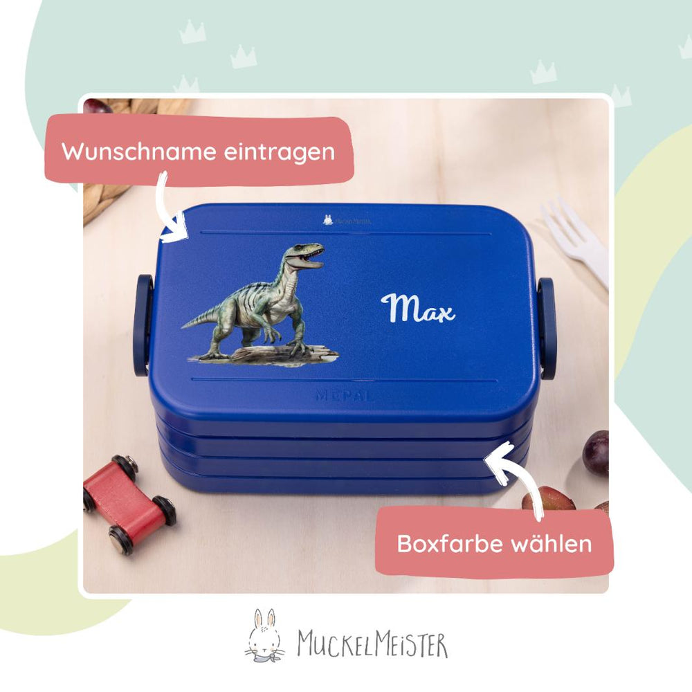 Mepal Brotdose Personalisiert - Take a Break - Dino - Muckelmeister