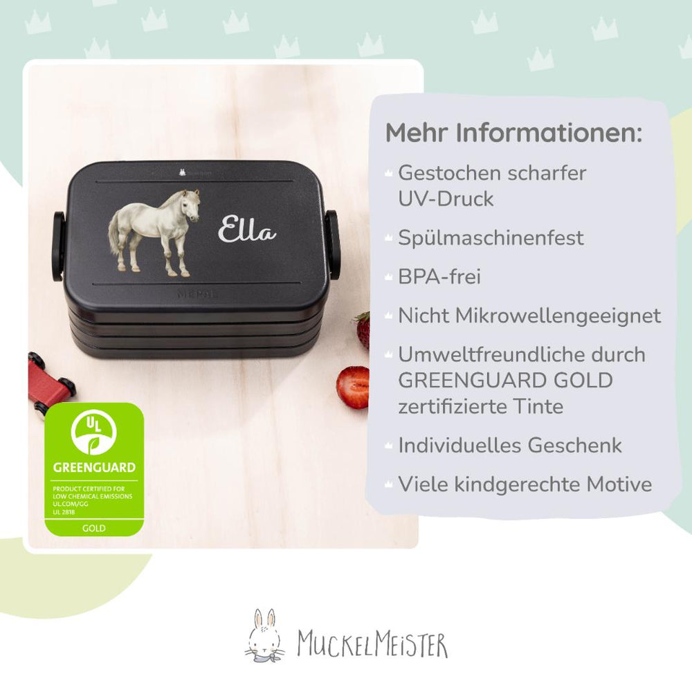 Mepal Brotdose Personalisiert - Take a Break - Pferd 