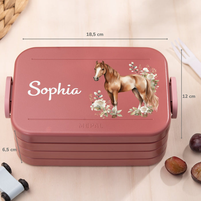 Mepal Brotdose Personalisiert - Take a Break - Pferd 