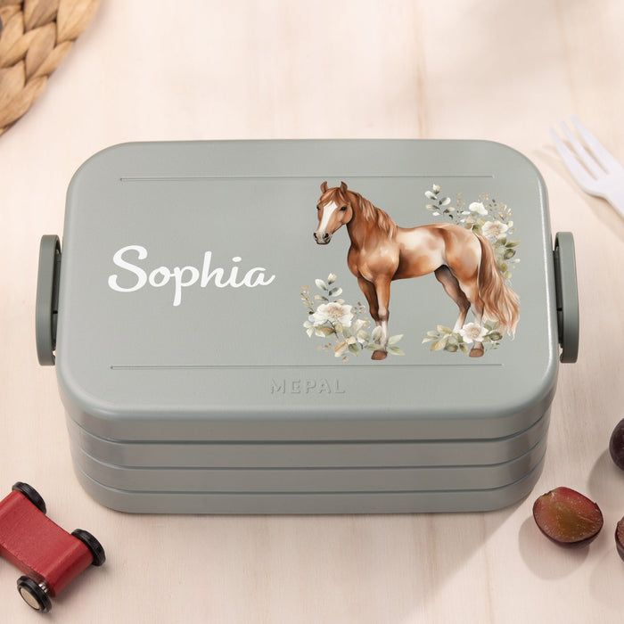 Mepal Brotdose Personalisiert - Take a Break - Pferd 