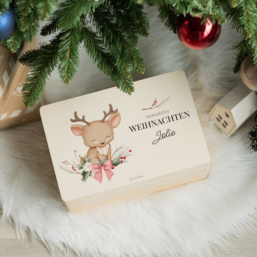Weihnachtskiste personalisiert - 
