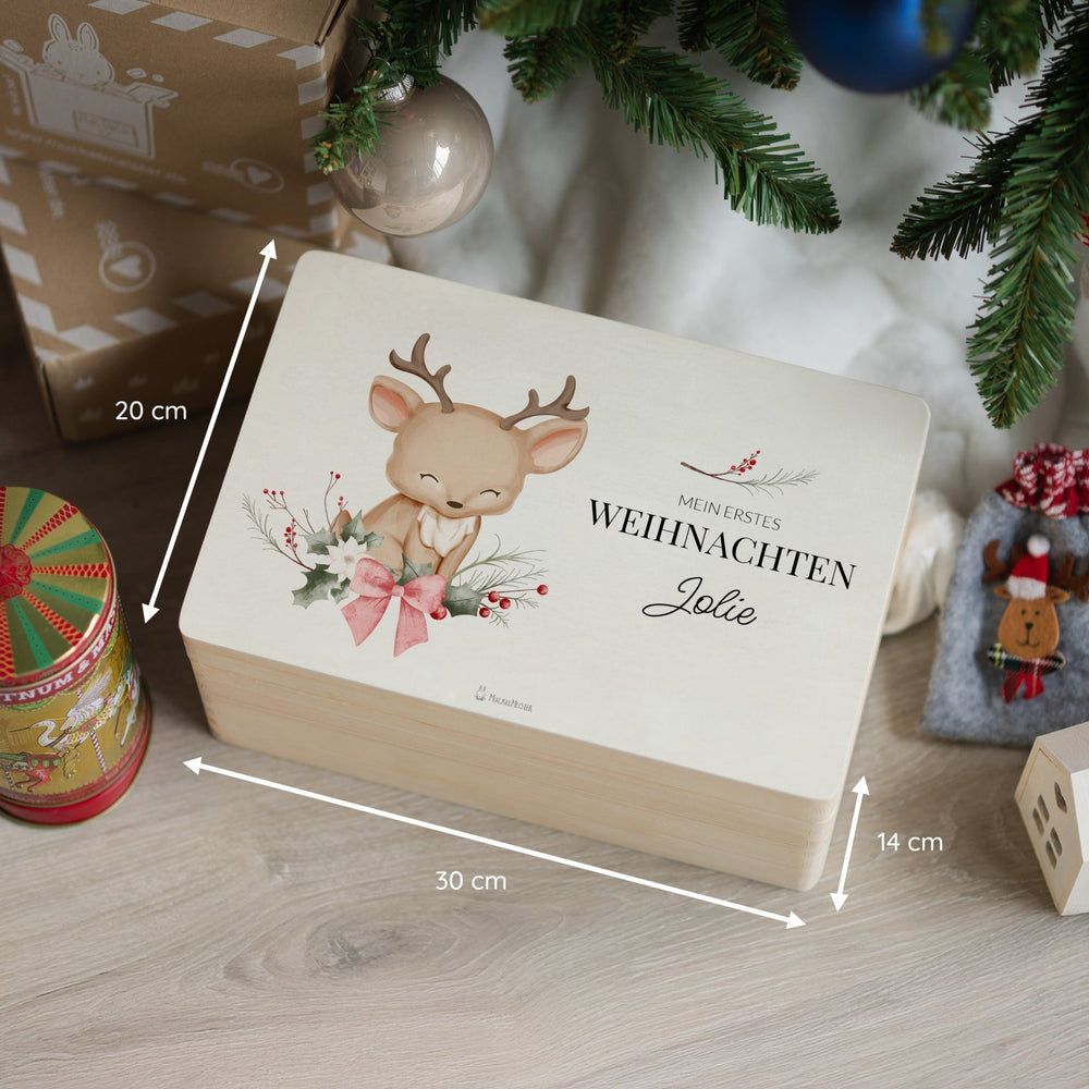 Weihnachtskiste personalisiert - 