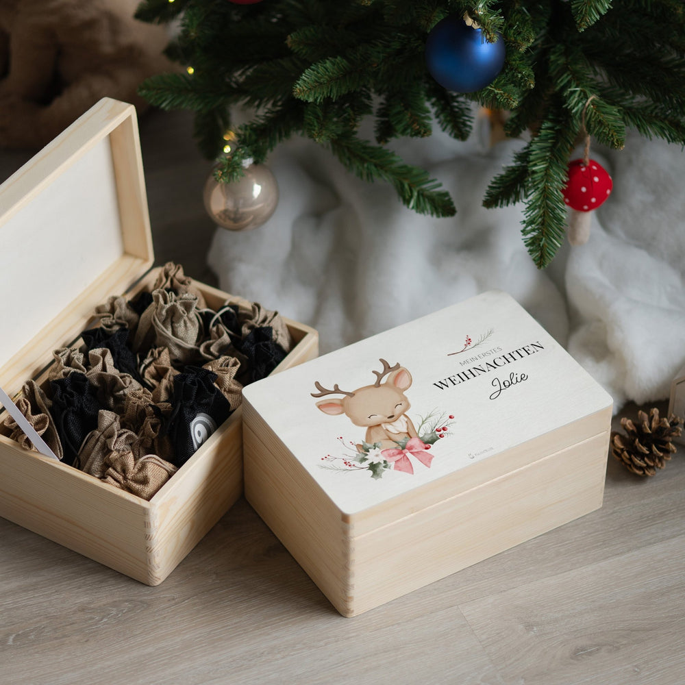 Weihnachtskiste personalisiert - 