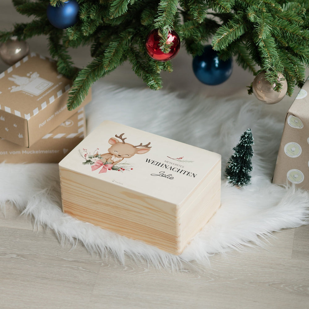 Weihnachtskiste personalisiert - 
