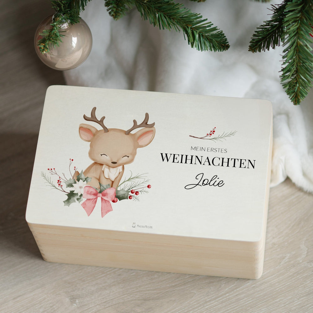 Weihnachtskiste personalisiert - 