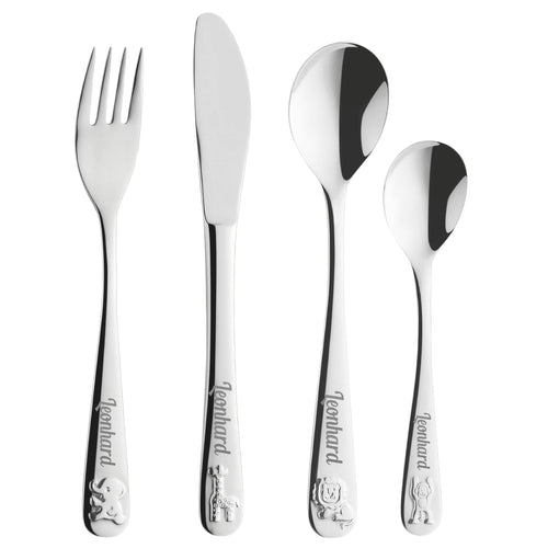 Kinderbesteck mit Gravur Zoo