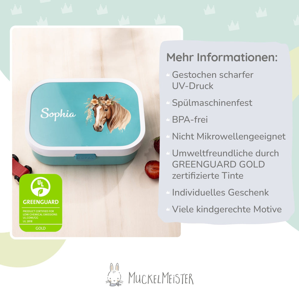 Mepal Brotdose Personalisiert - Campus - Pferd 